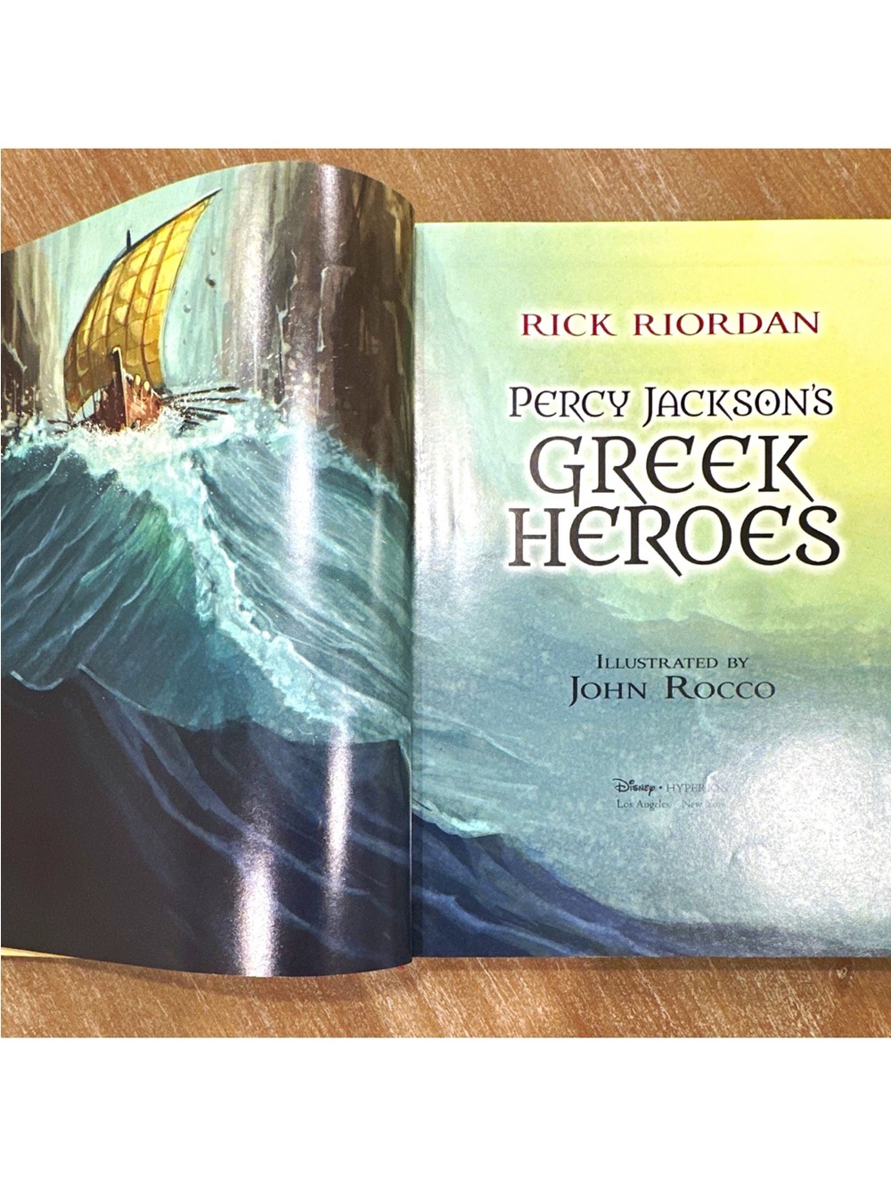 Percy Jackson’s Greek Heroes by Rick Riordan (2015 Hardcover, First Edition)